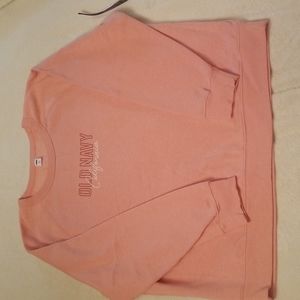 Old Navy peach sweatshirt. Size XXL